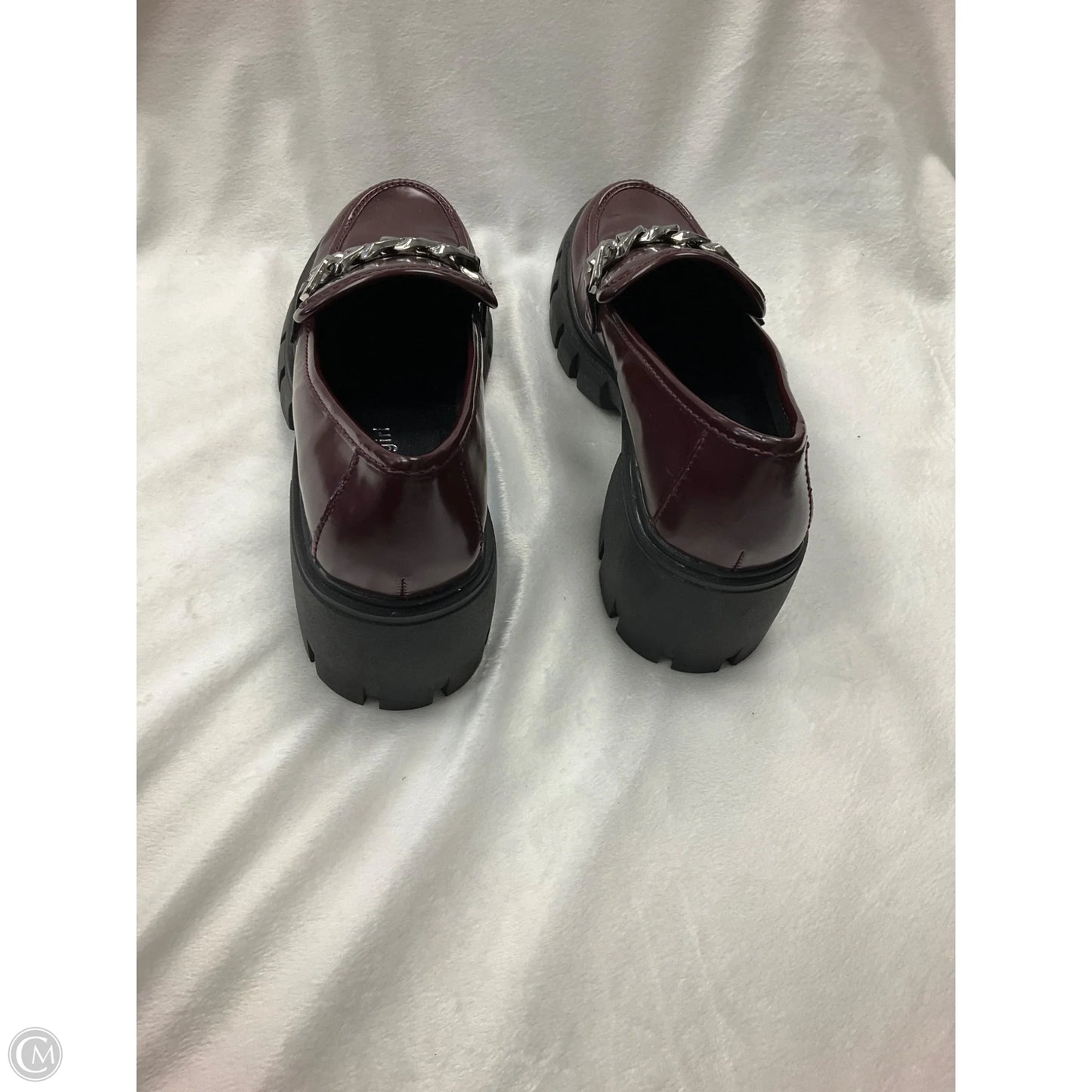 Shoes Heels Platform By Madden Girl In Maroon, Size: 9