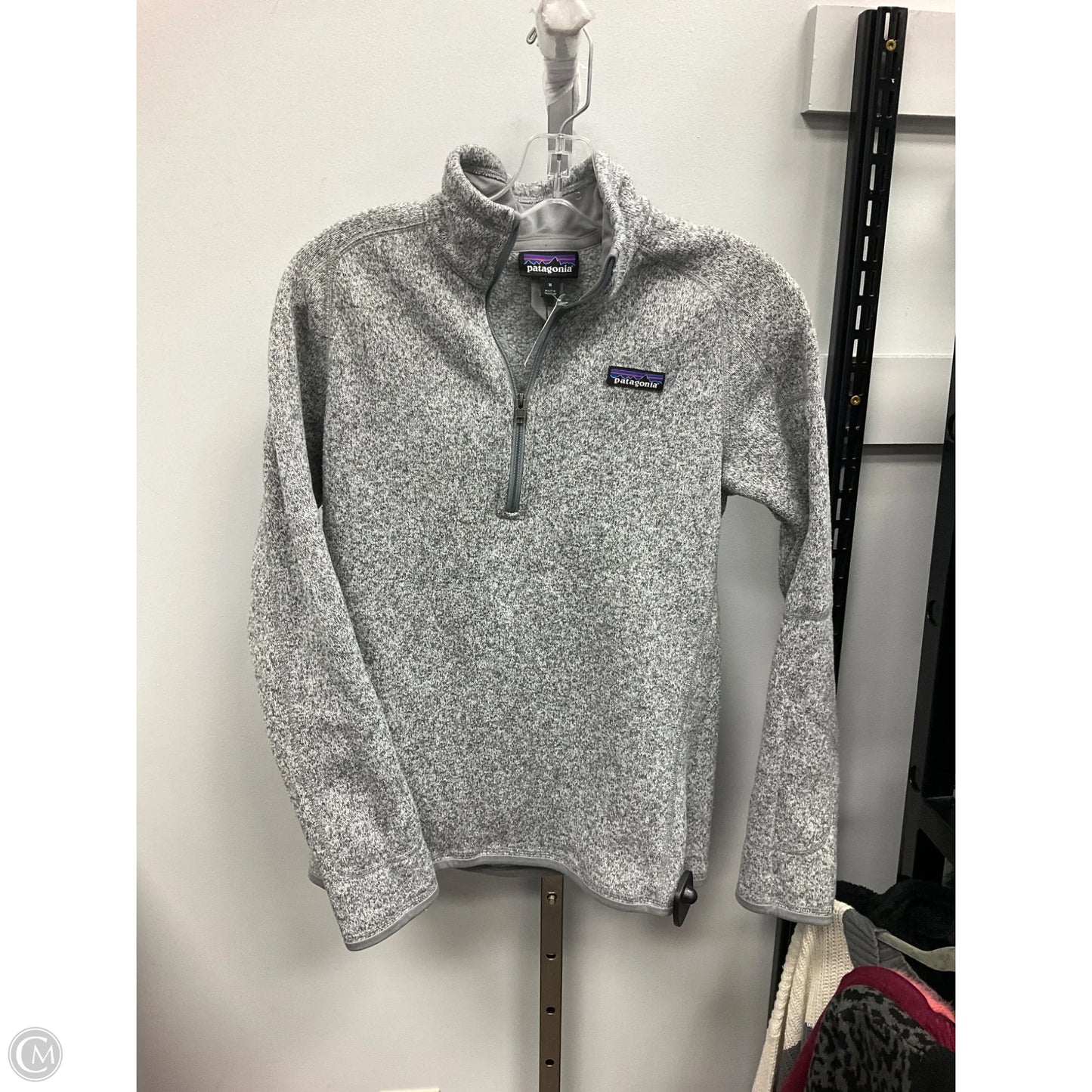 Sweater By Patagonia In Grey, Size: M