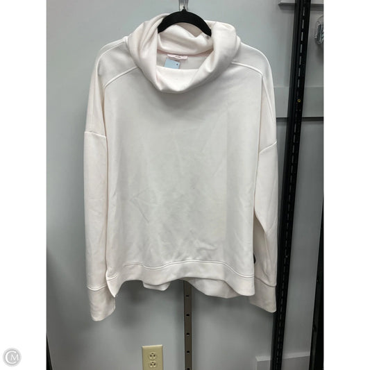 Top Long Sleeve By Cable And Gauge In White, Size: Xl