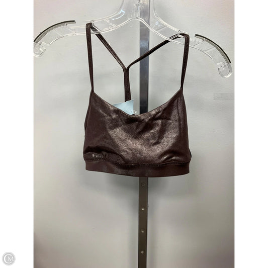 Athletic Bra By Lululemon In Maroon, Size: S
