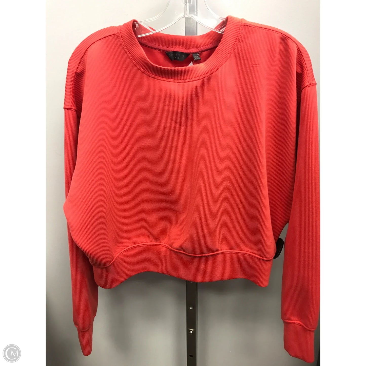 Top Long Sleeve By Danskin In Orange, Size: Xs