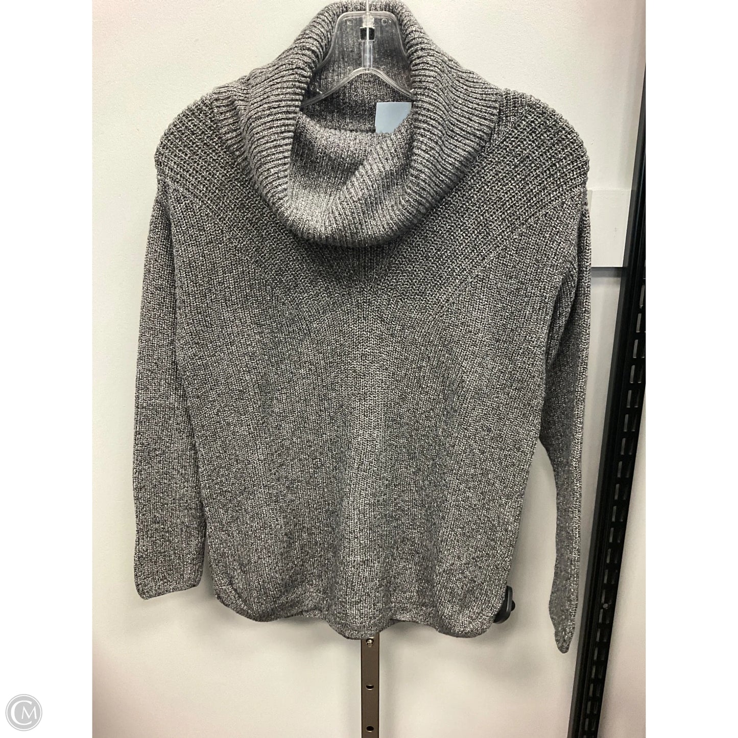 Sweater By Talbots In Black & White, Size: Sp