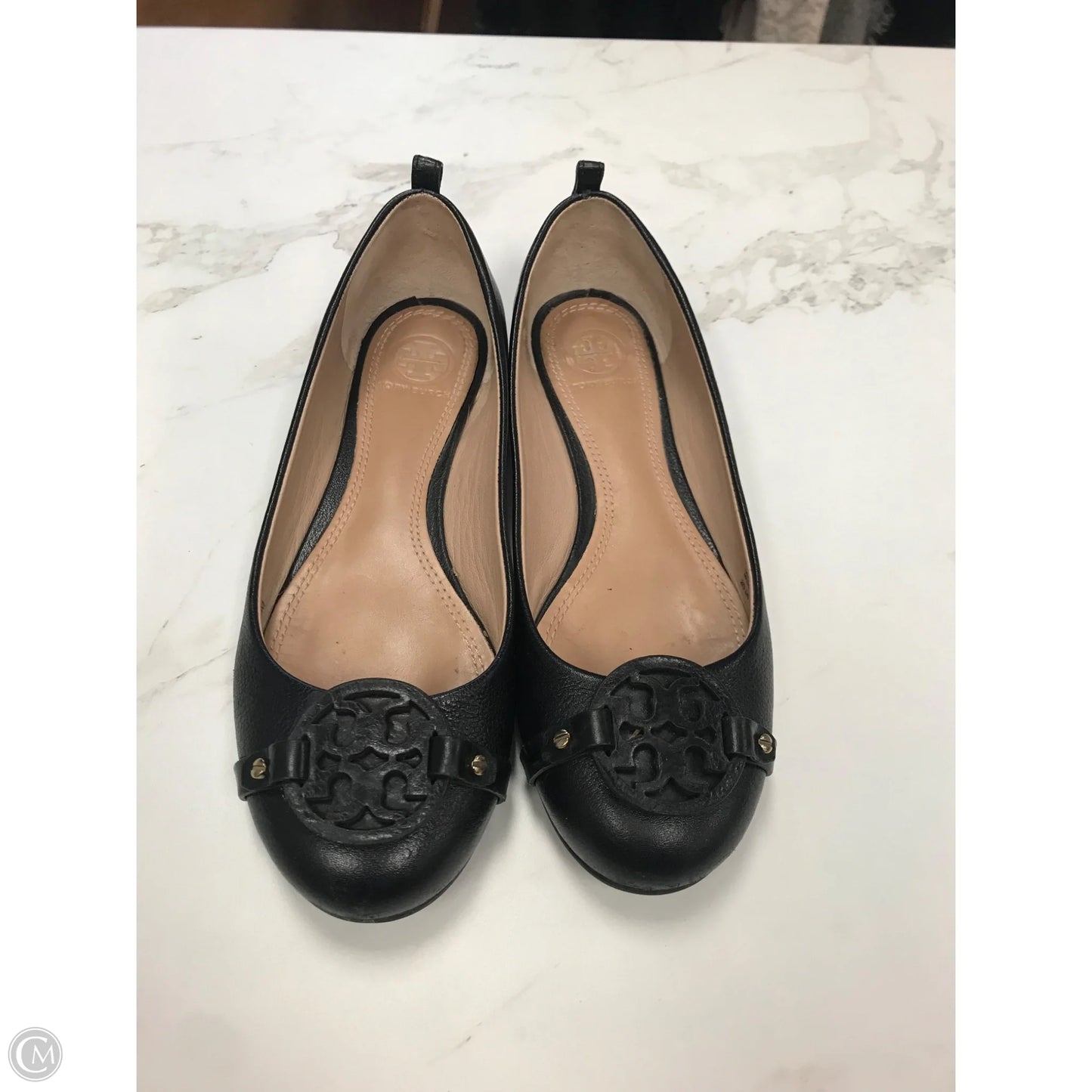 Shoes Designer By Tory Burch In Black, Size: 7