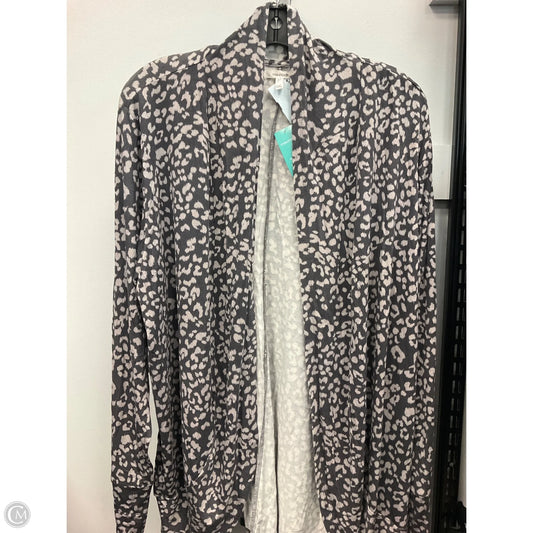 Cardigan By Maurices In Animal Print, Size: Xxl