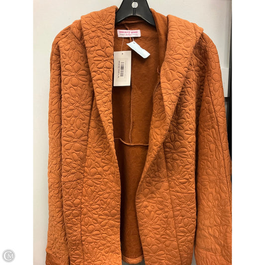 Cardigan By Clothes Mentor In Copper, Size: Xl