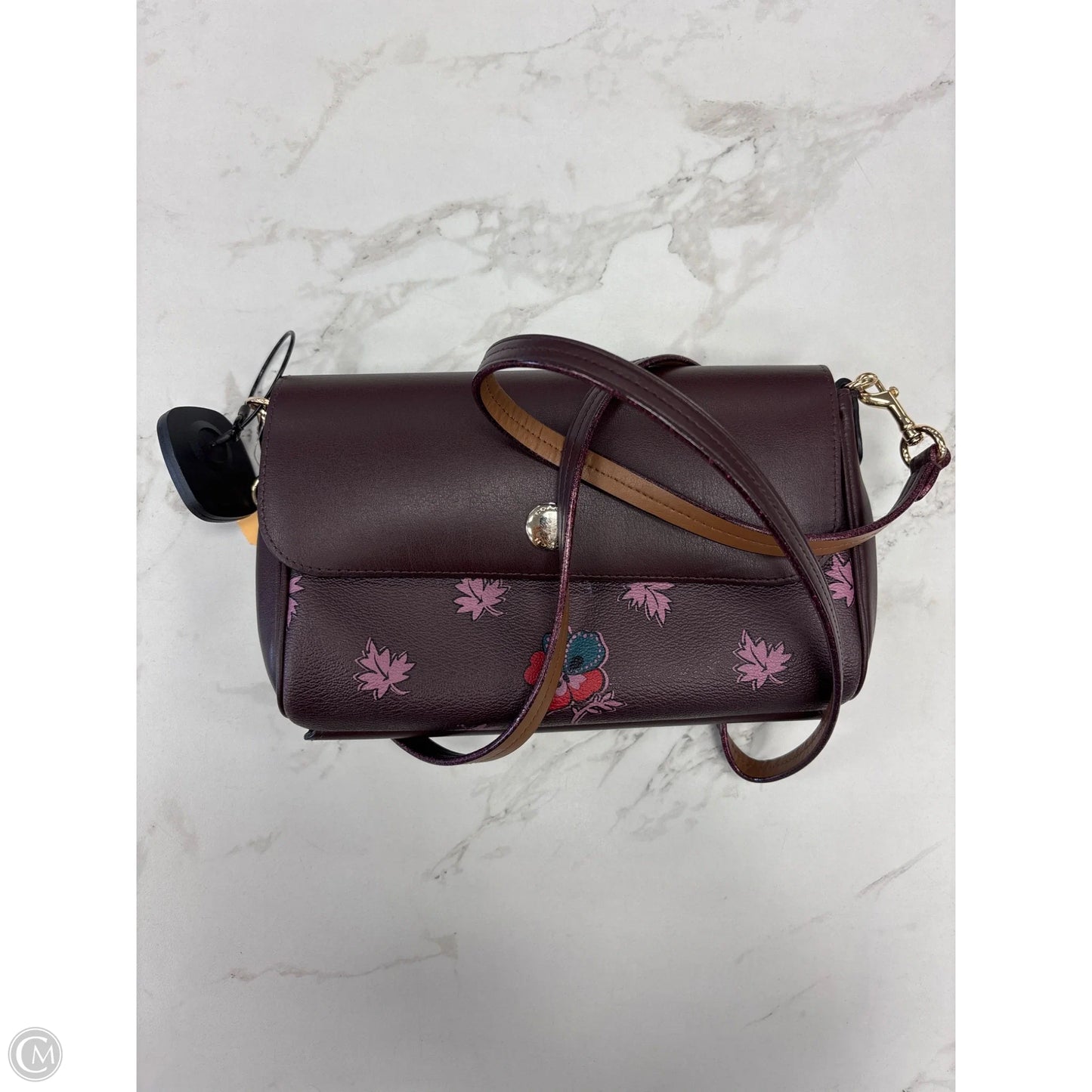 Crossbody Designer By Coach, Size: Medium