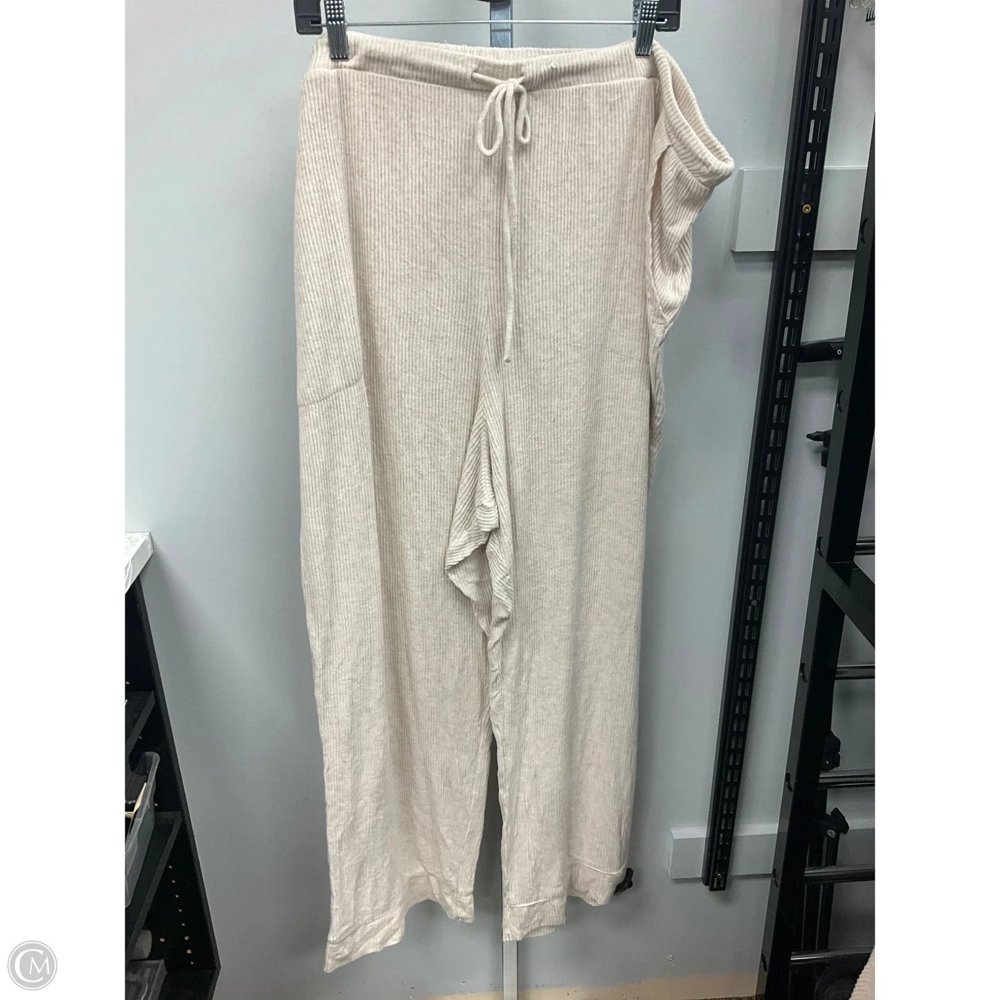 Lounge Set Pants By Auden In Cream, Size: 3x