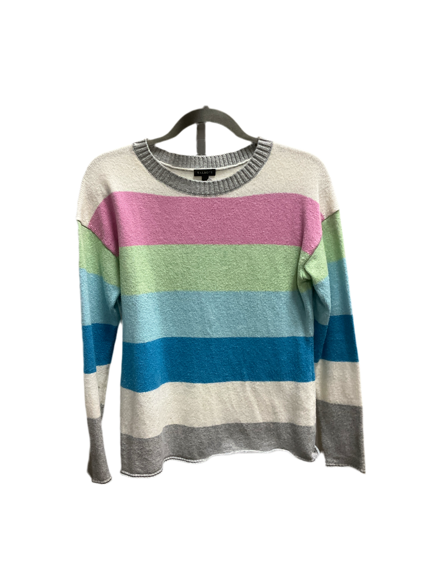 Sweater By Talbots In Striped Pattern, Size:Xs