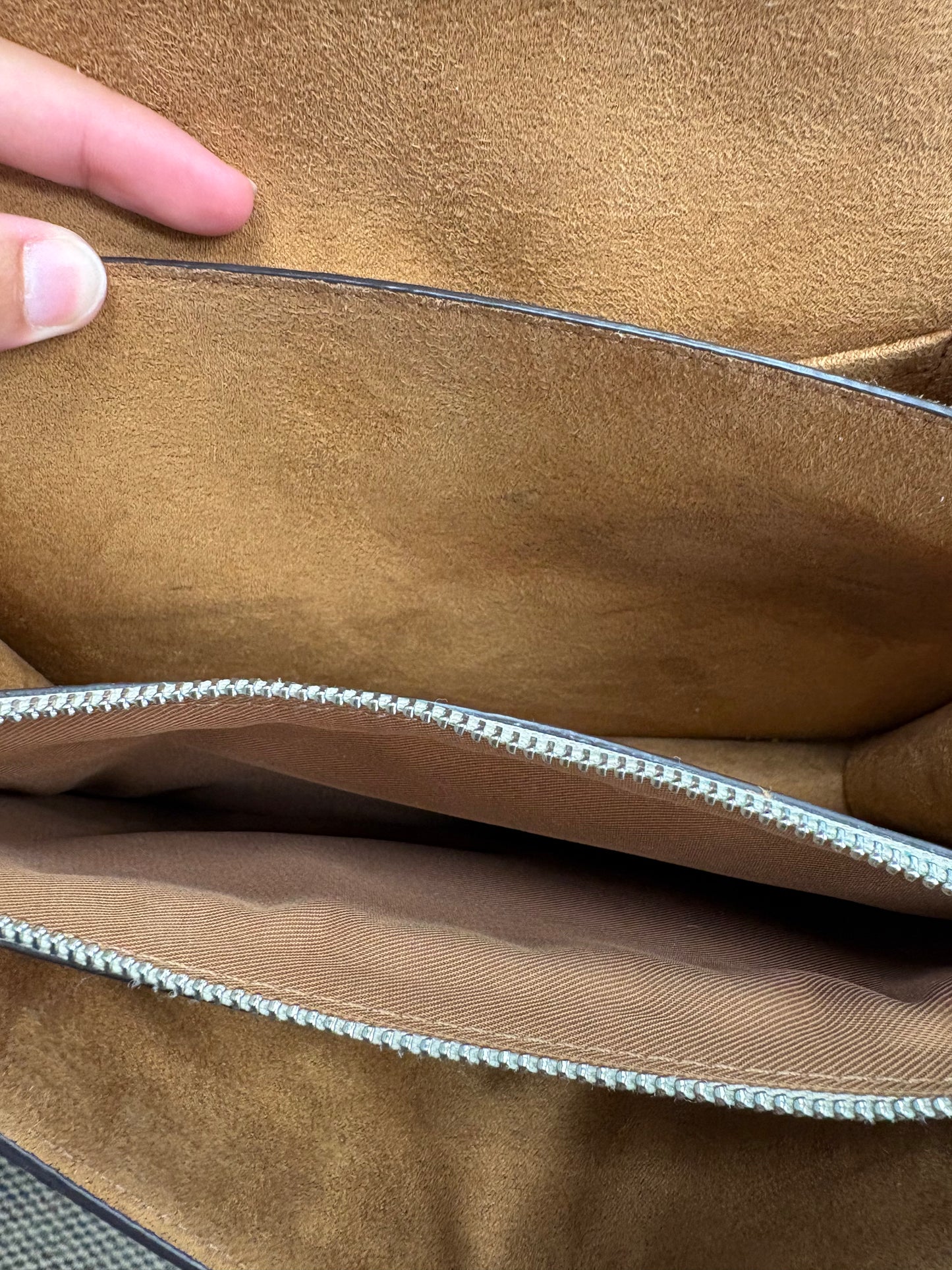 Crossbody Designer By Coach, Size: Medium