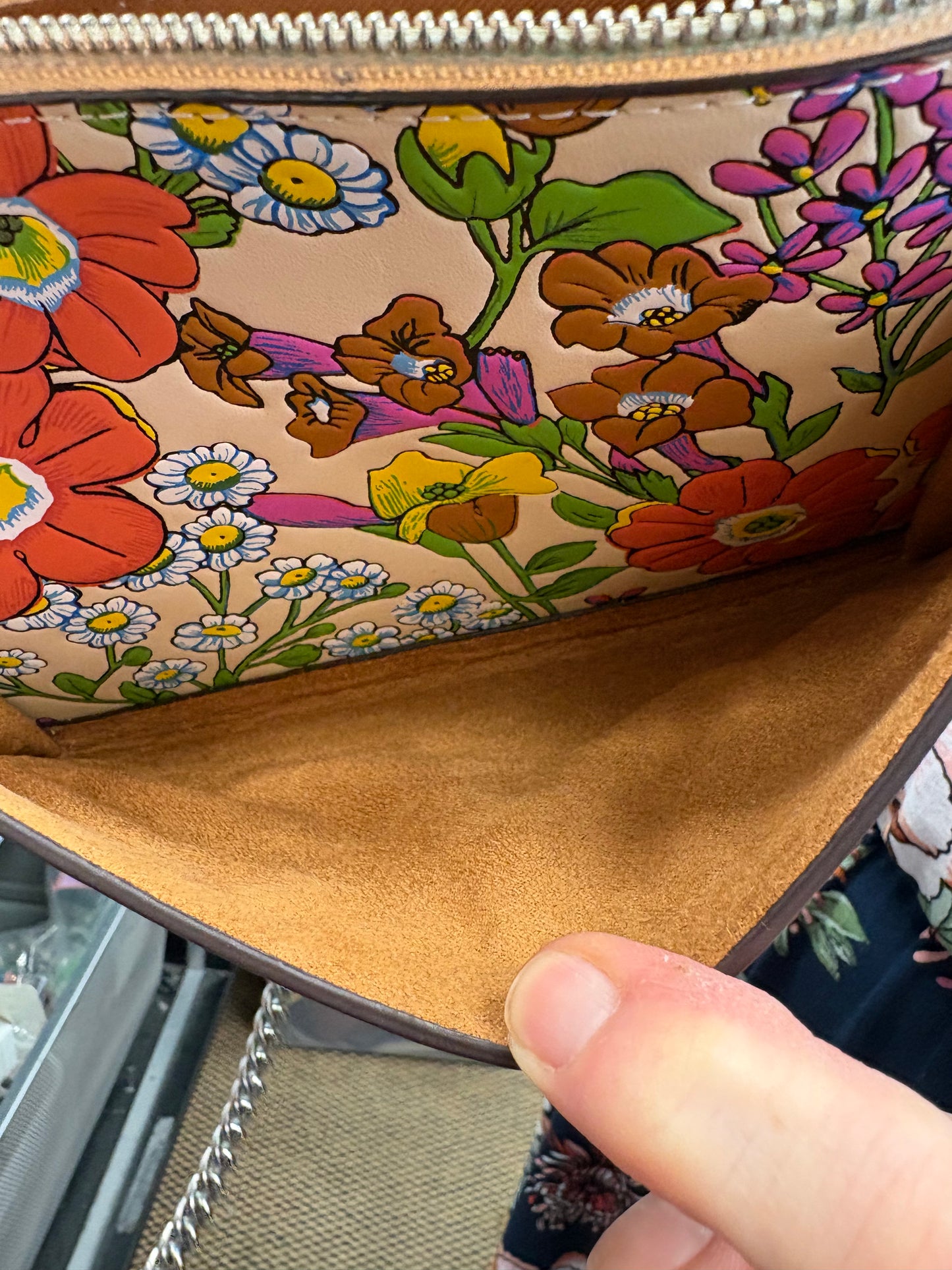 Crossbody Designer By Coach, Size: Medium