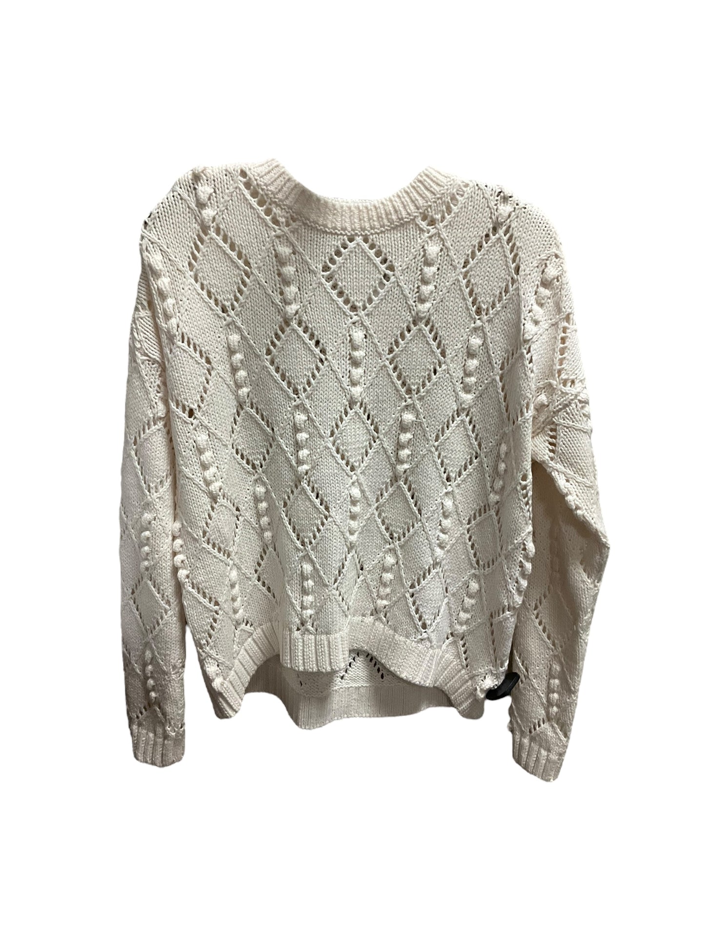 Sweater By Loft In Cream, Size:S