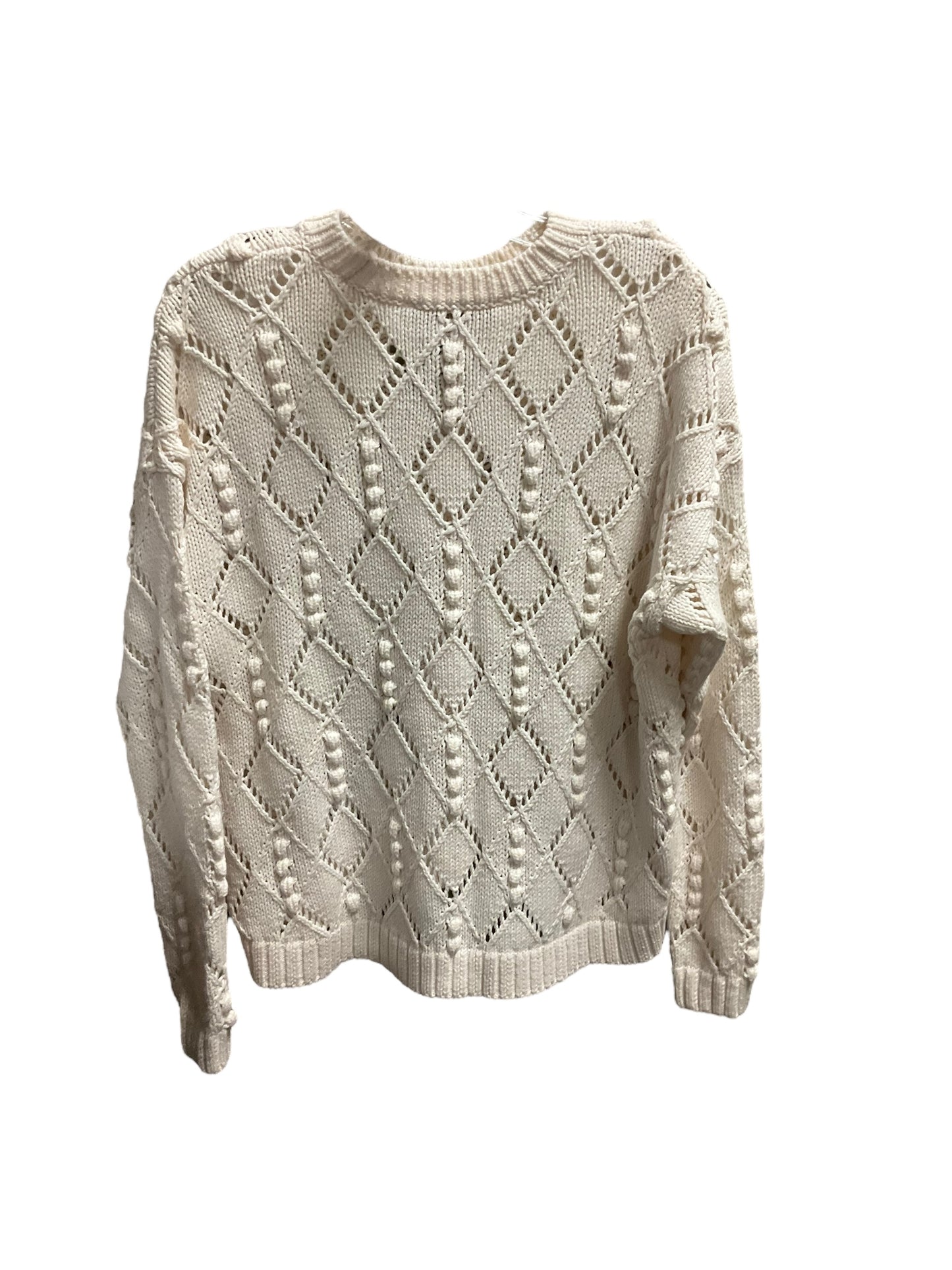 Sweater By Loft In Cream, Size:S