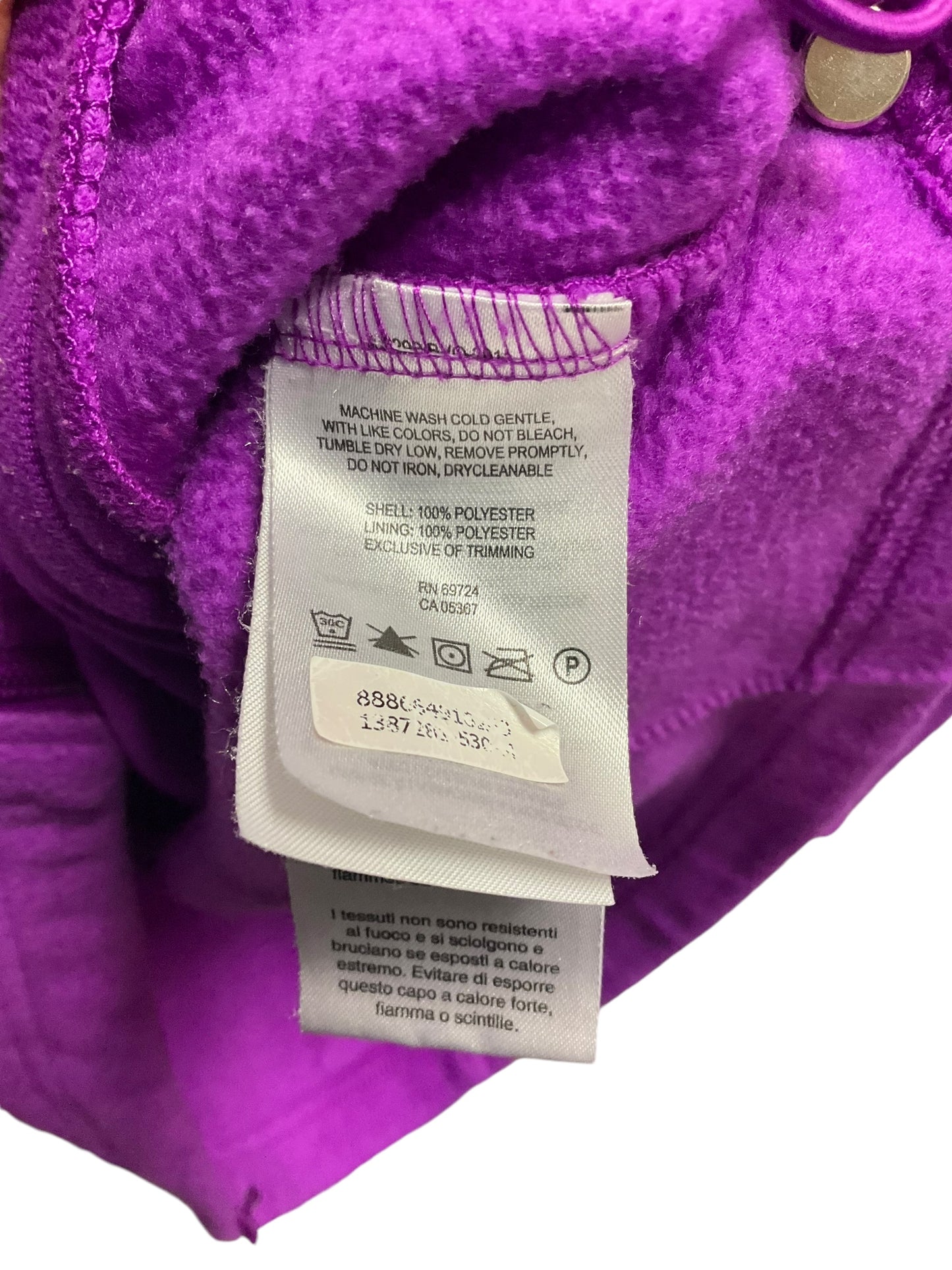 JACKET FLEECE by COLUMBIA In PURPLE, Size: M