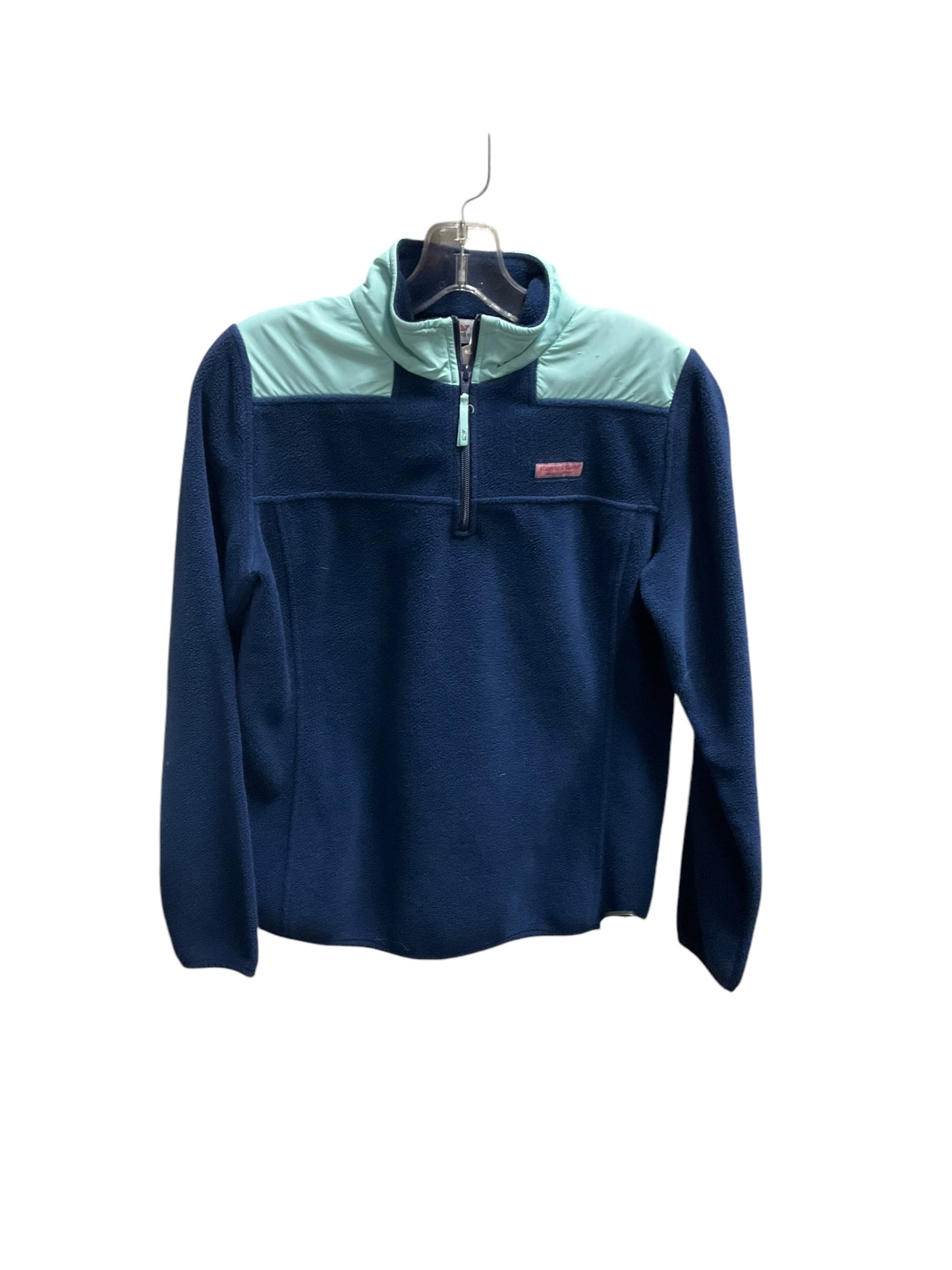 TOP LS FLEECE PULLOVER by VINEYARD VINES In NAVY, Size: XS