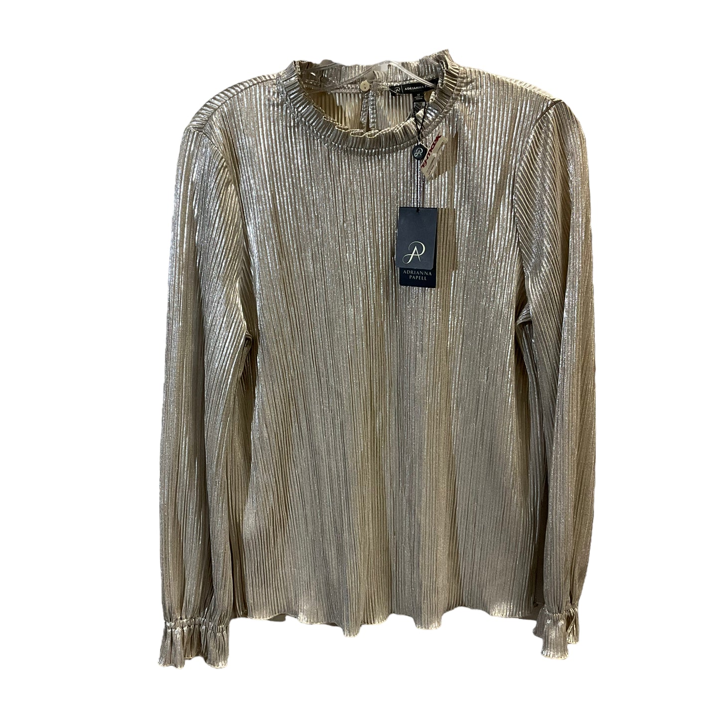 Top Long Sleeve By Adrianna Papell  Size: M