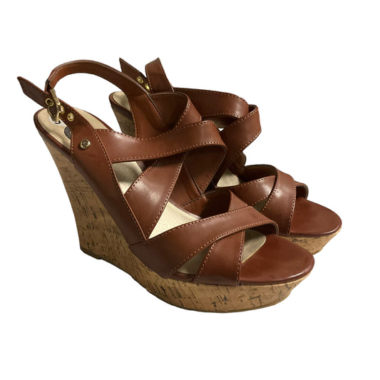 Sandals Heels Wedge By G By Guess  Size: 9.5