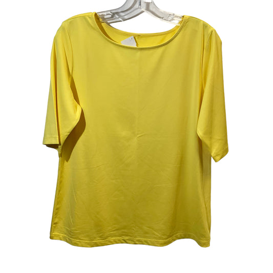 Top Short Sleeve Basic By Susan Graver  Size: S