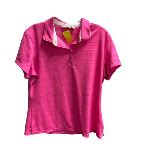 Athletic Top Short Sleeve By Lady Hagen  Size: Xl