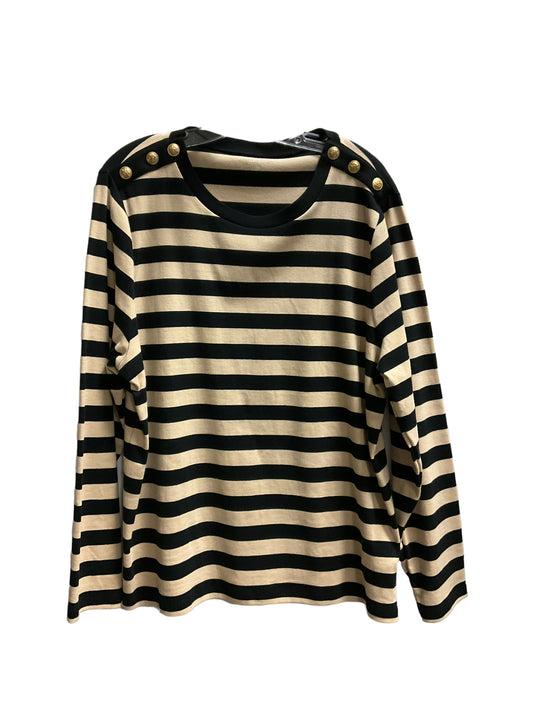 Top Long Sleeve By J Crew  Size: 3x