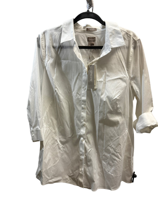 Top 3/4 Sleeve By Chicos  Size: L