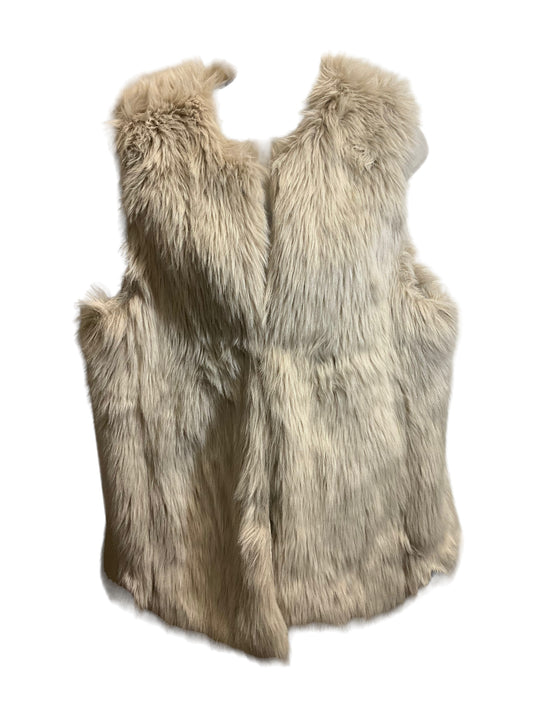 Vest Faux Fur & Sherpa By Gap  Size: L