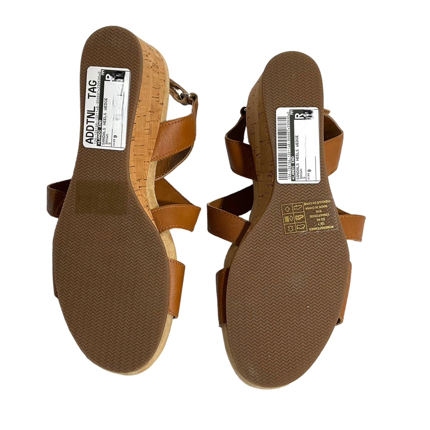 Sandals Heels Wedge By Lands End  Size: 9