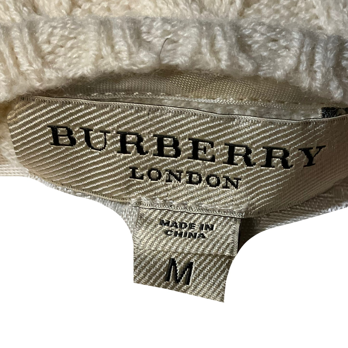 Sweater Luxury Designer By Burberry  Size: M